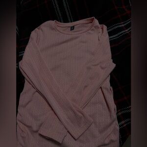 Pink Textured Fabric